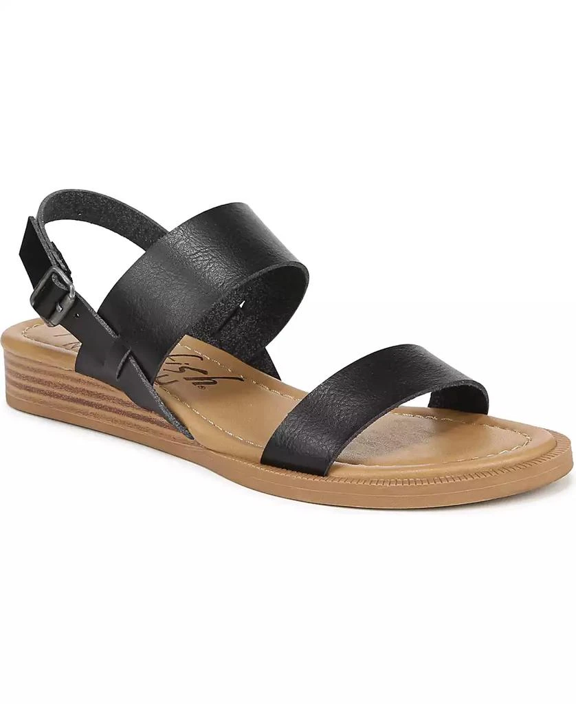 Blowfish Malibu Women's Arcadia Low Wedge Slingback Sandals 1