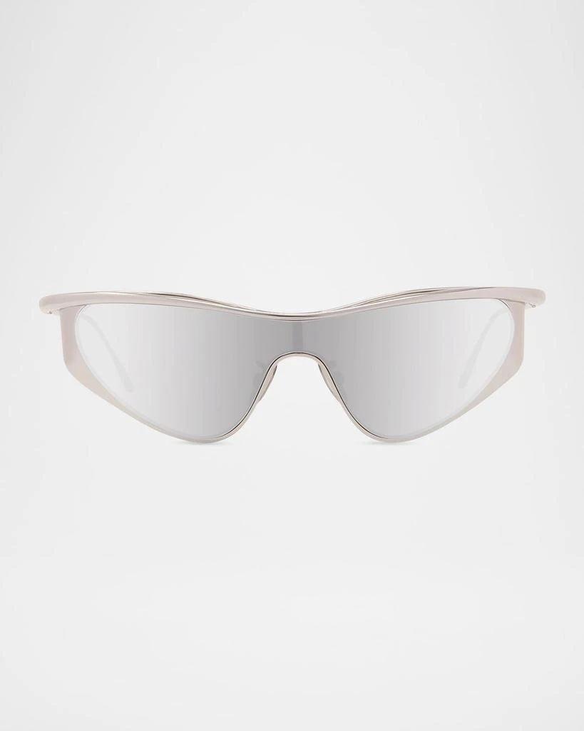 Loewe Signature Metal & Nylon Shield Sunglasses 4