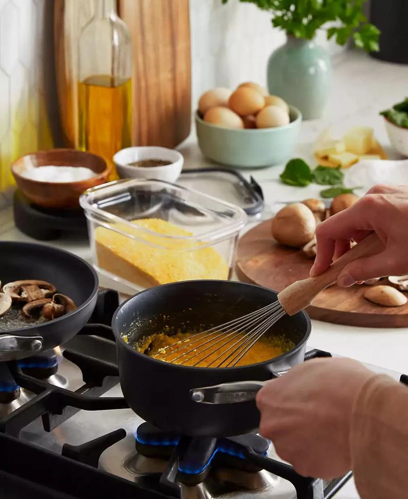 Calphalon Premier Space-Saving Hard-Anodized Nonstick 1.5-Quart Sauce Pan with Lid 3