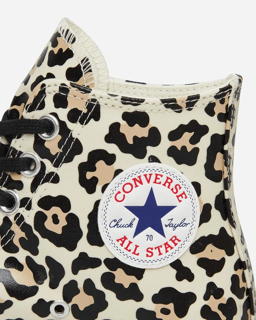 Converse Chuck 70 Glow-In-The-Dark Leopard Print Sneakers Egret 6