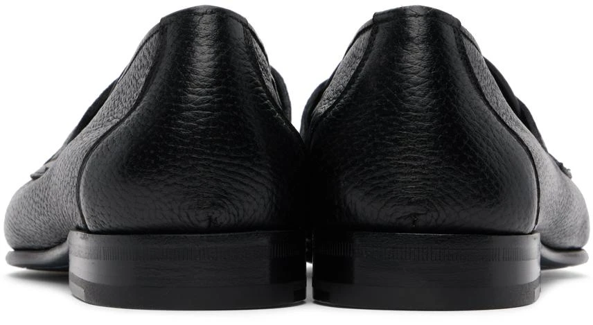 Brioni Black Appia Penny Loafers 2