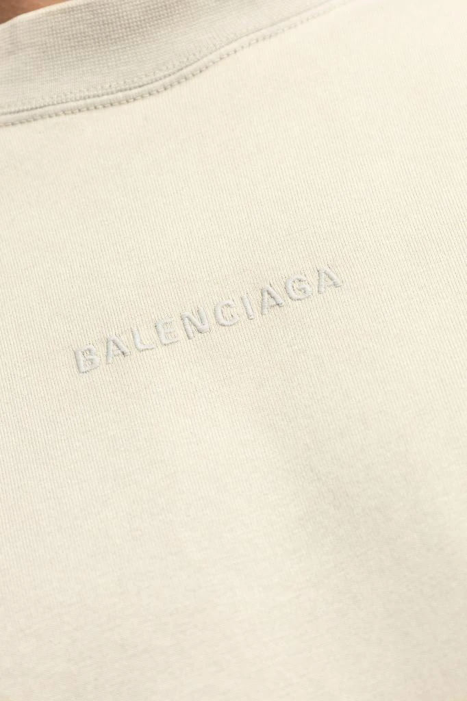 Balenciaga T-shirt with embroidered logo 5