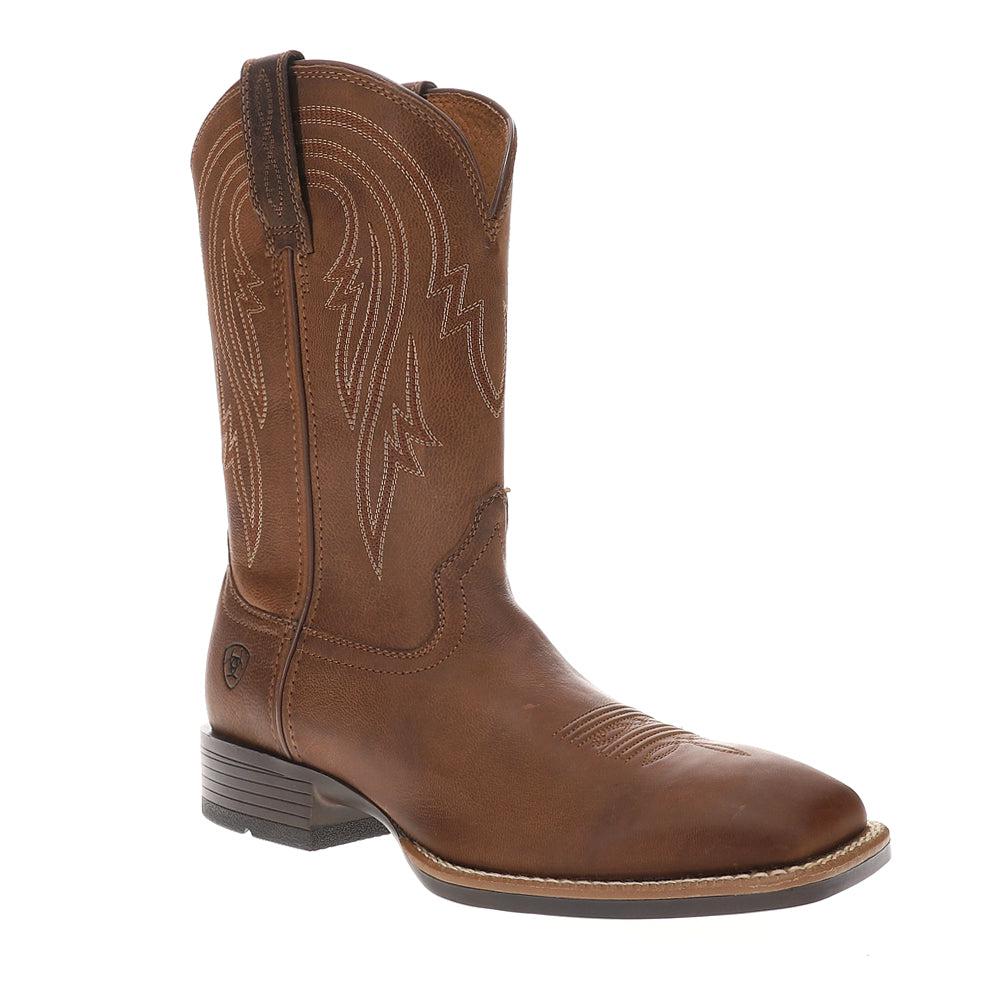 Ariat Plano Embroidered Square Toe Cowboy Boots