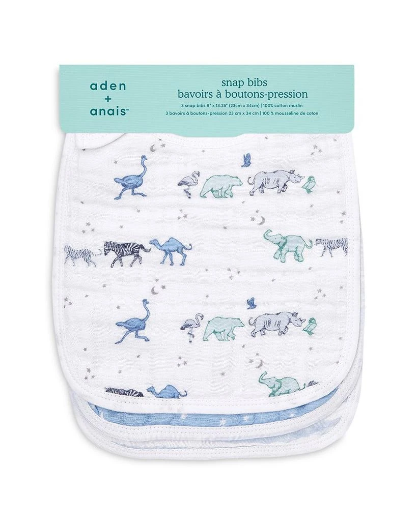 aden + anais 3 Pk. Classic Snap Bibs 3