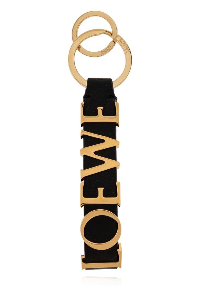 キーホルダー・キーリング Loewe Bold Logo Keyring Loewe Loewe Bold Logo Plaque Keyring - Free Shipping