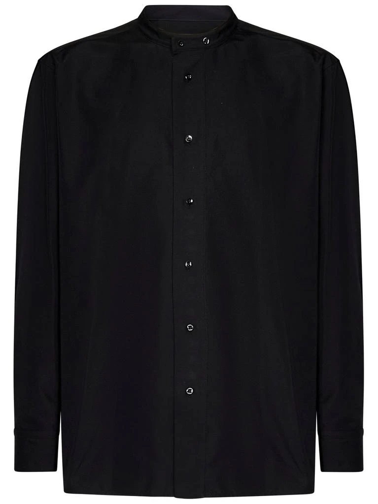 Jil Sander Jil Sander Band-Collar Long Sleeved Shirt 1
