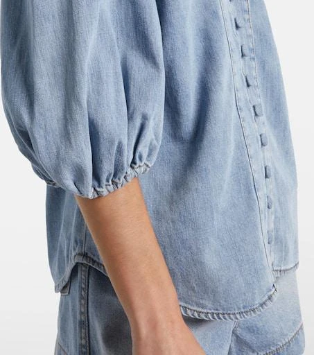 Zimmermann Lucky denim blouse 5