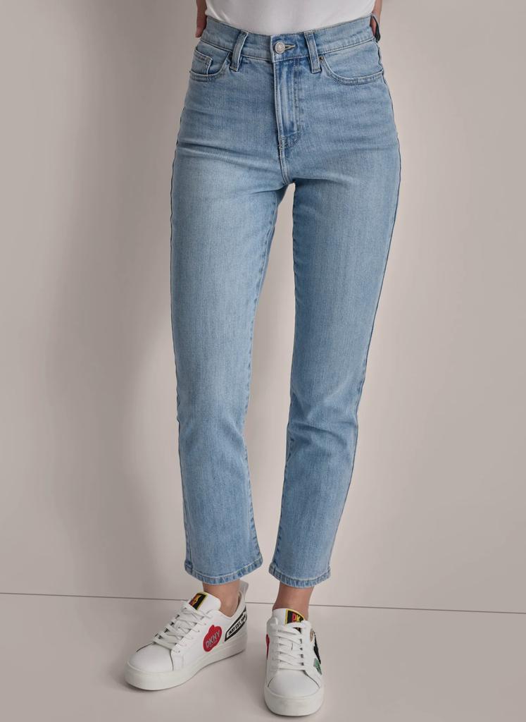 DKNY HIGH RISE SLIM STRAIGHT JEAN