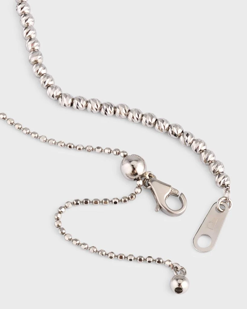 Platinum Born Platinum Halo Choker Necklace 4