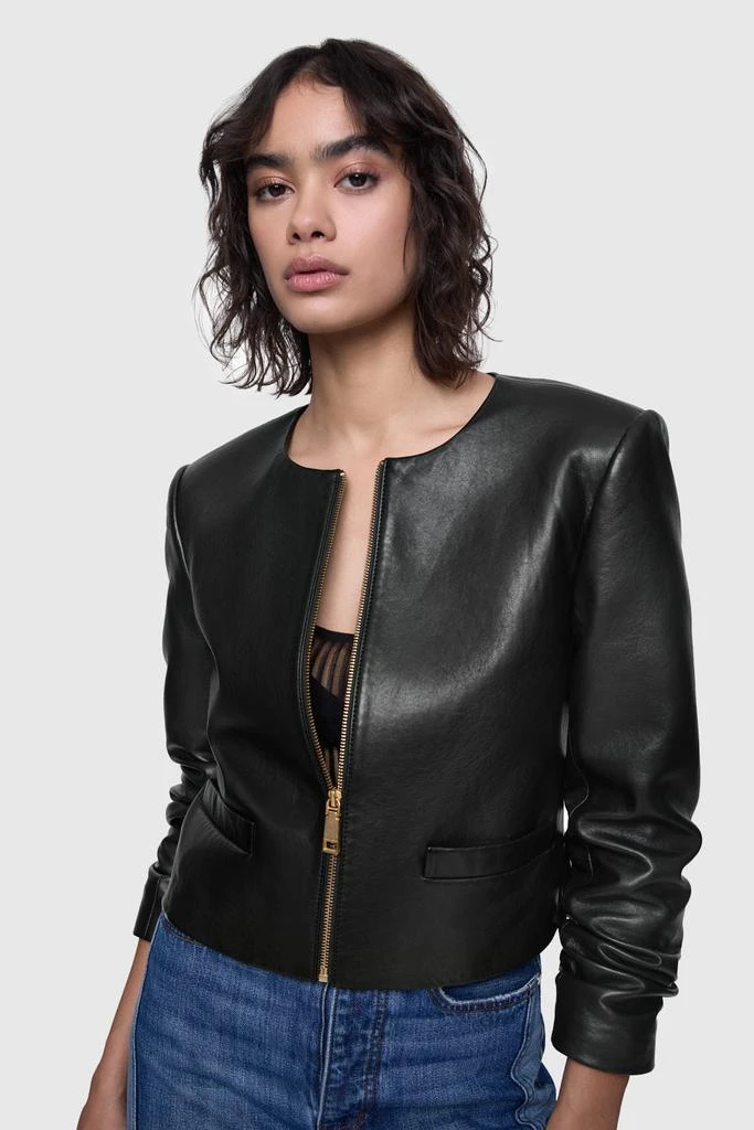 Rebecca Minkoff Paige Crop Zip Jacket 3