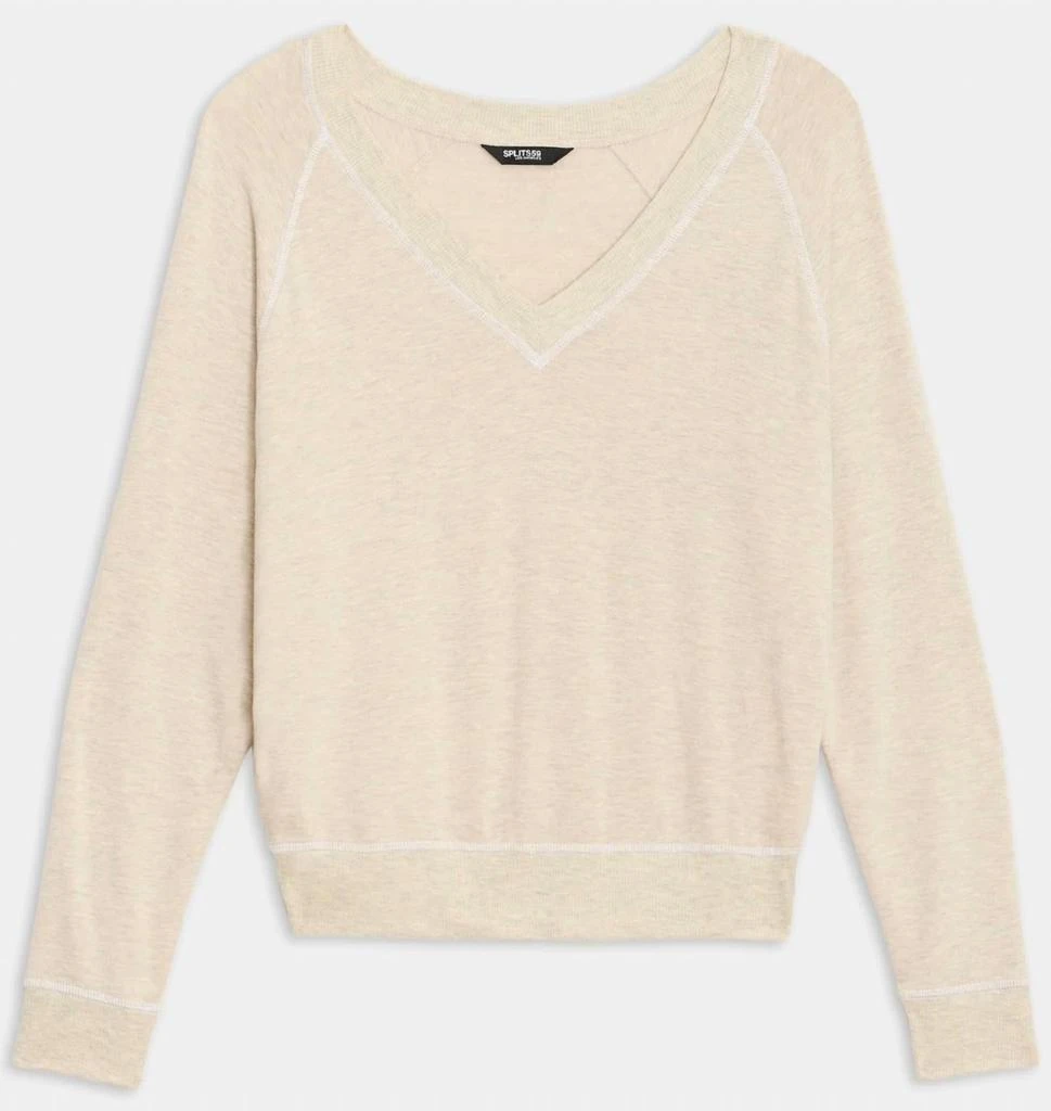 Splits59 Splits59 - Bennie Fleece V-neck Sweatshirt 4