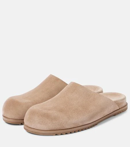 Rick Owens Granola suede mules 4