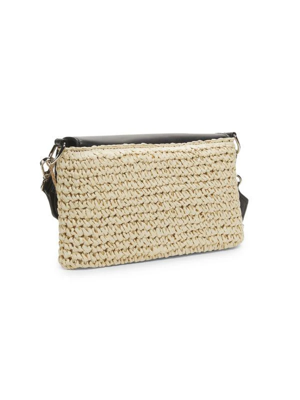Vintage Havana Capri Raffia Shoulder Bag 4