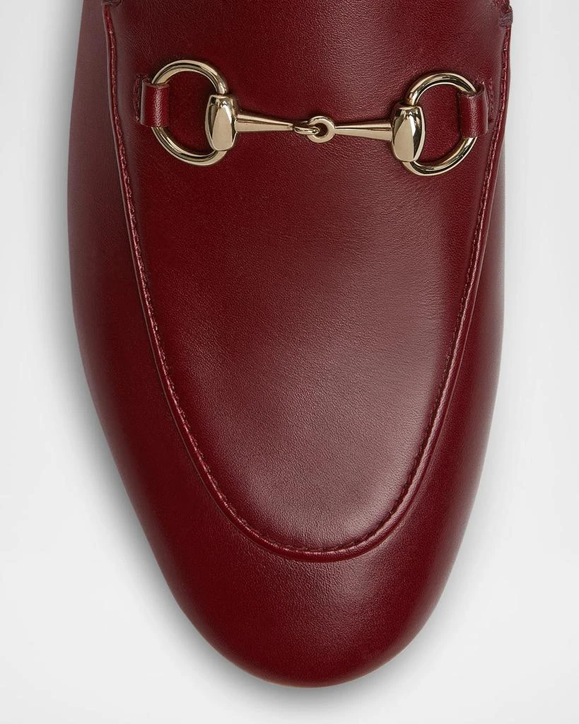 Gucci Jordaan Leather Horsebit Loafers 5