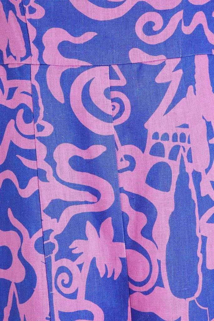 Mara Hoffman Verona printed hemp midi dress 4