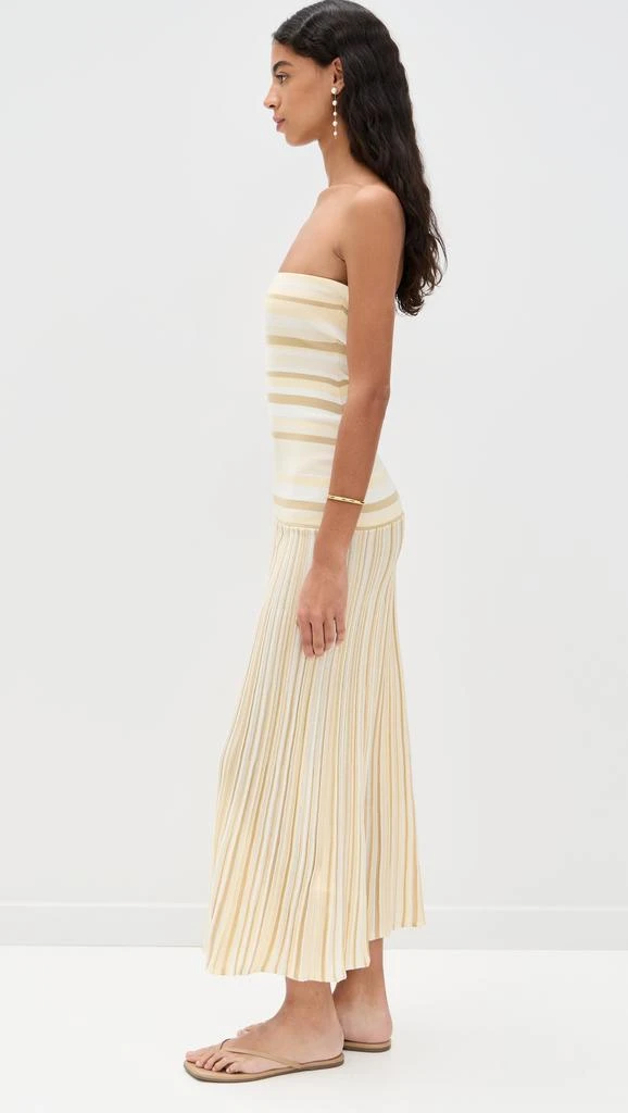 Faithfull the Brand Citara Strapless Dress 3