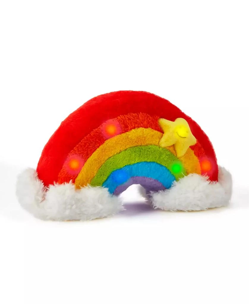 Geoffrey's Toy Box 12" Plush Rainbow with LED Lights and Sound, Created for Macy's 1
