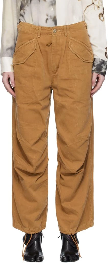 R13 Tan Military Trousers