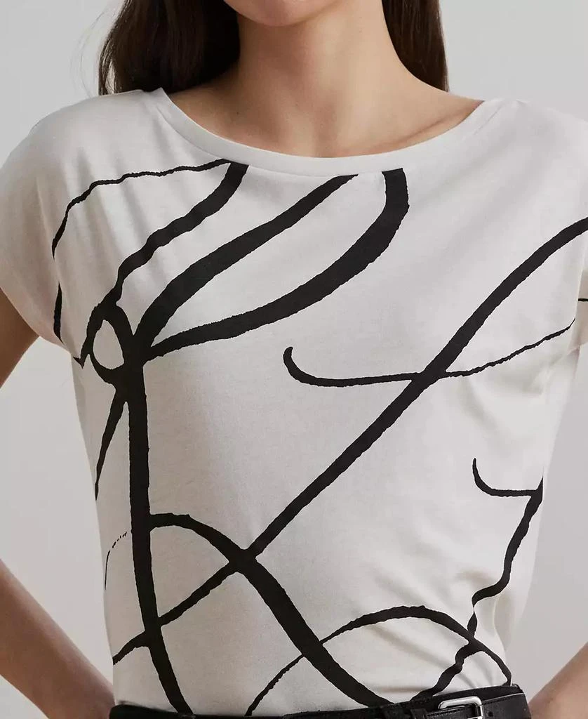 Ralph Lauren Logo-Print Short-Sleeve Top 3