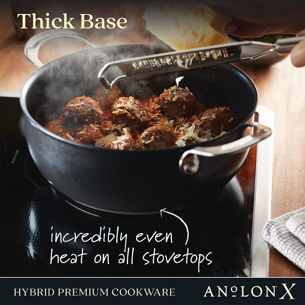 Anolon X 4 Qt Casserole & Lid 7