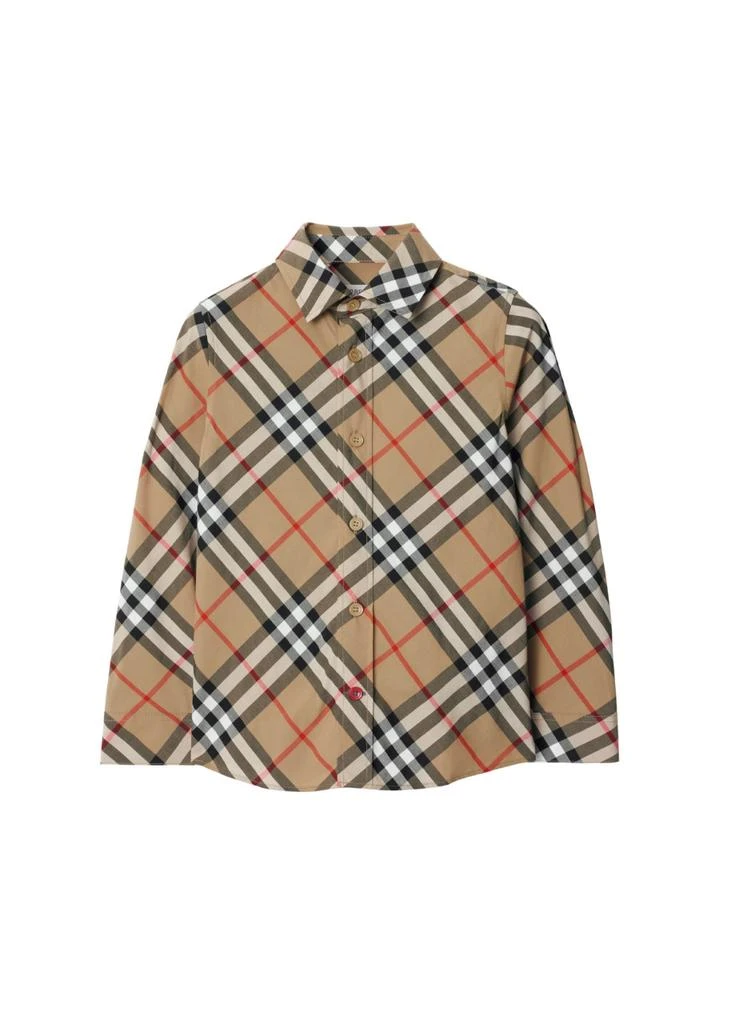 Burberry Check cotton shirt 1