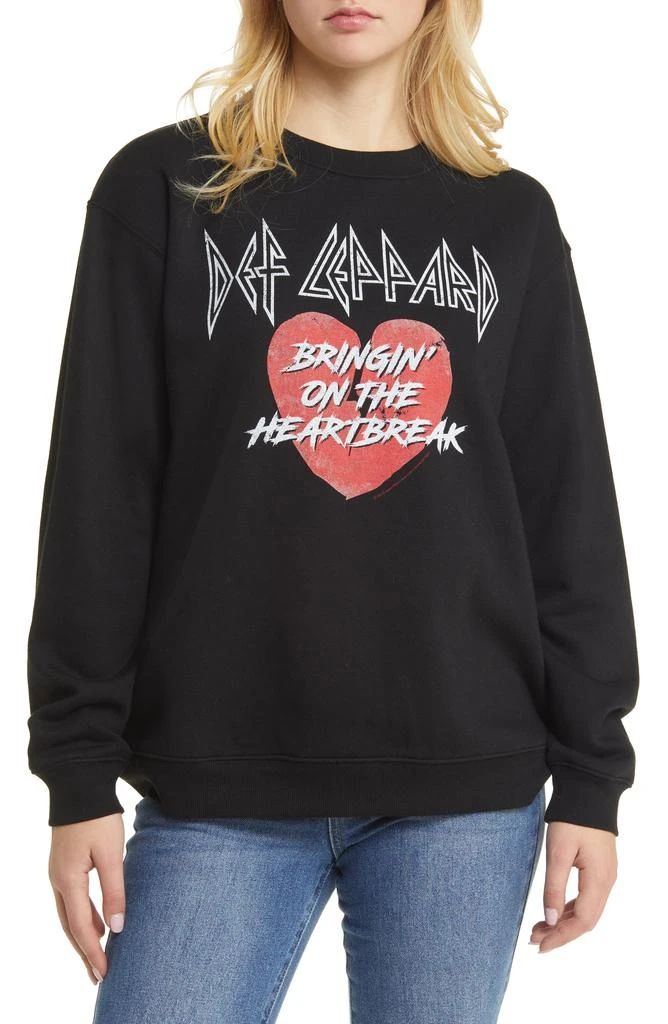 Vinyl Icons Def Leppard Heartbreak Sweatshirt 1