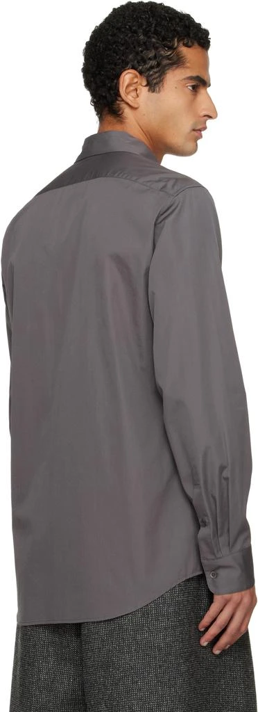 Dries Van Noten Gray Embellished Shirt 3