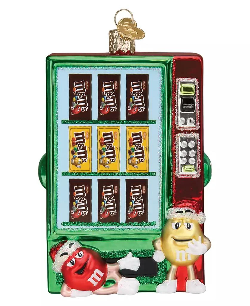 Old World Christmas 4.75" Mars Wrigley Candies M&M
s Vending Machine Ornament
