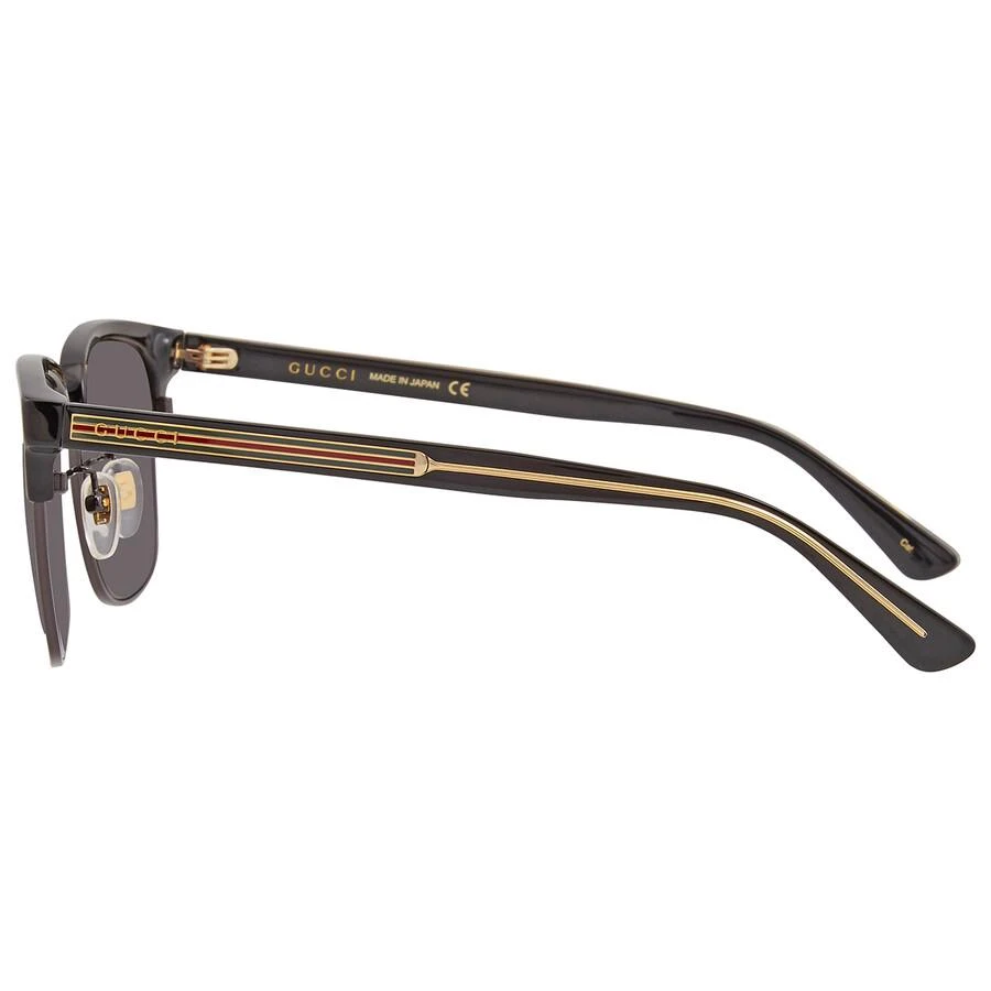 Gucci Grey Square Men's Sunglasses GG0382S 001 56 3