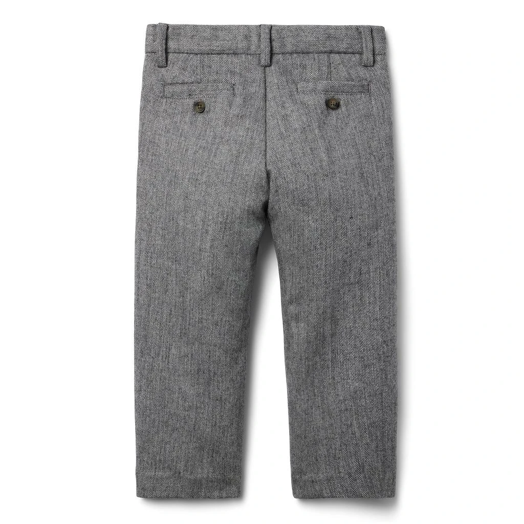 Janie and Jack Herringbone Pants (Toddler/Little Kids/Big Kids) 2