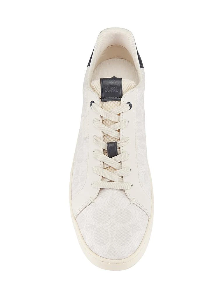 Coach Low-Top Monogram Logo Sneakers 5