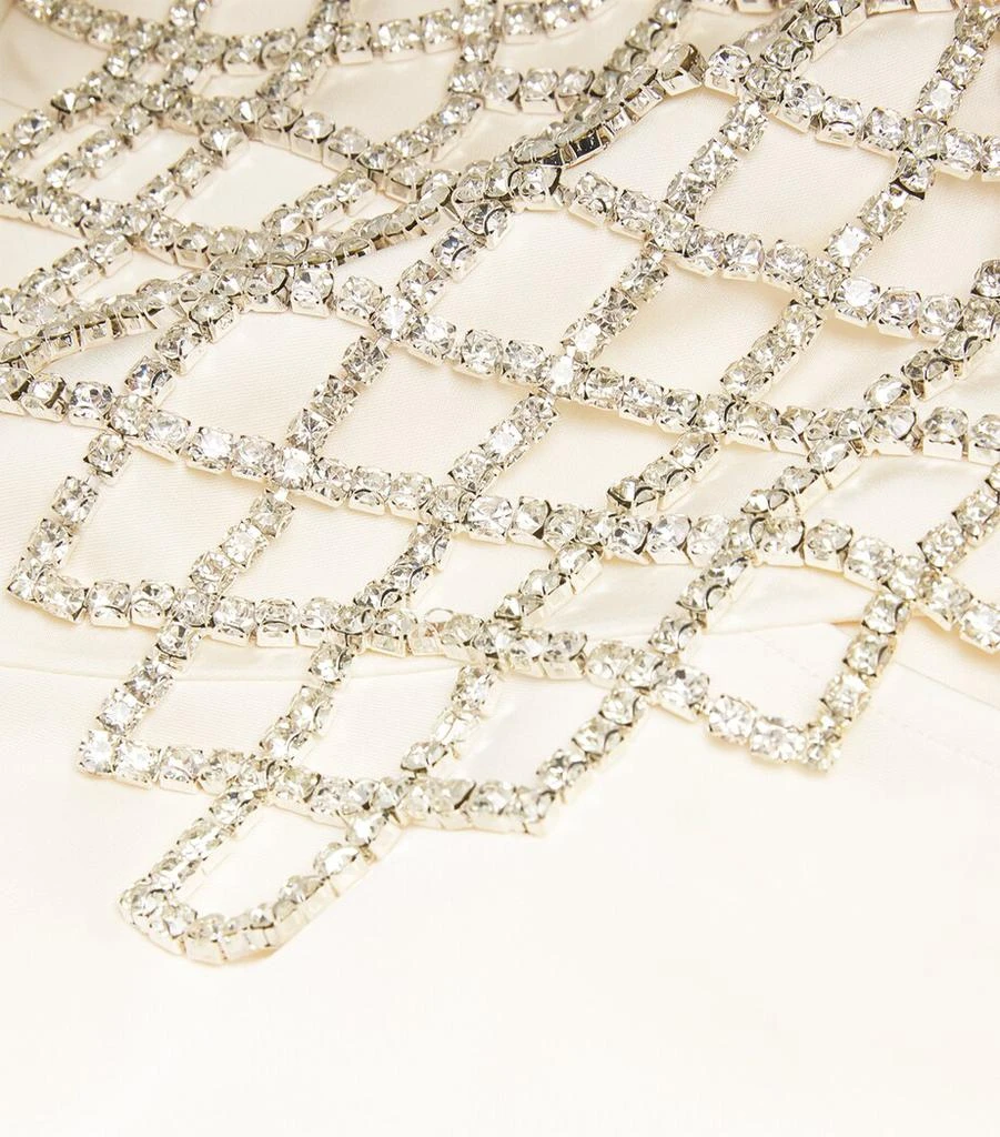 Self Portrait Diamanté-Bralette Maxi Dress 5