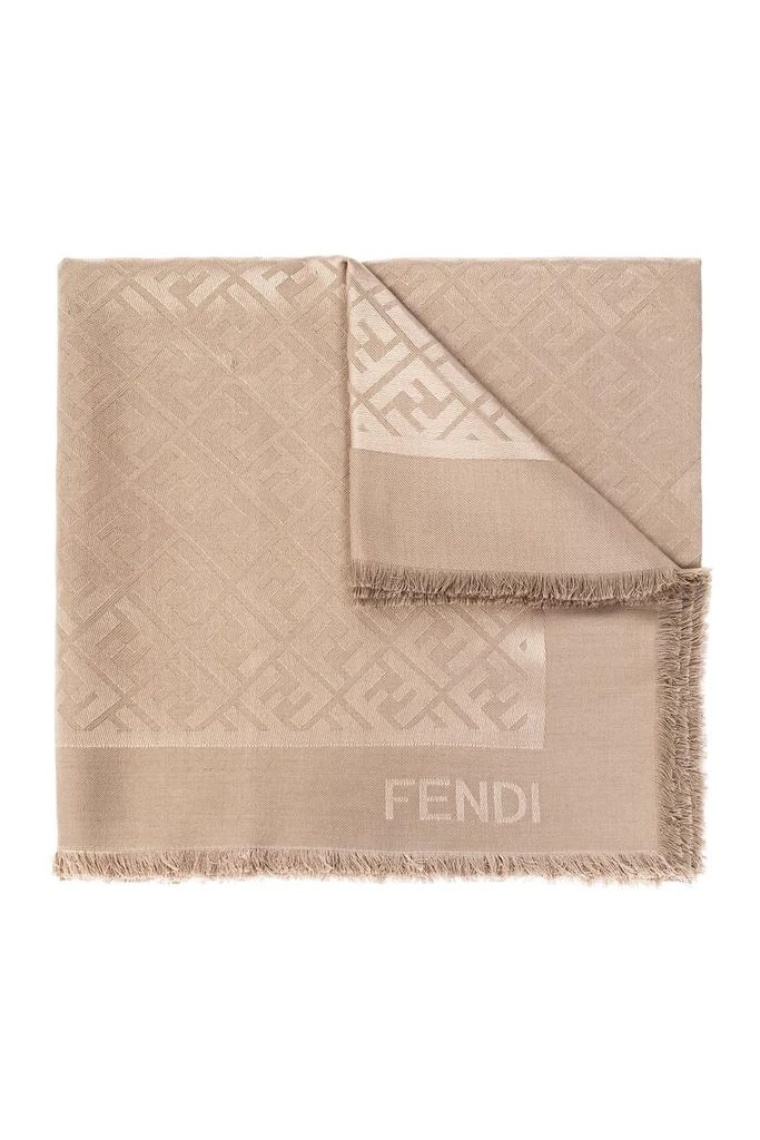 Fendi Fendi Monogrammed Scarf 1