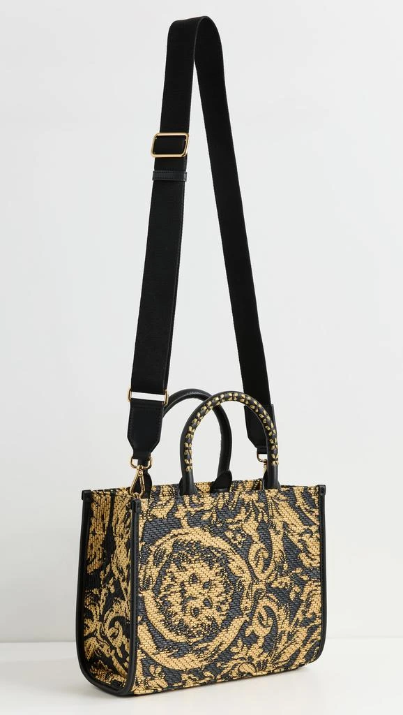 Versace Rafia Barocco Small Tote 3