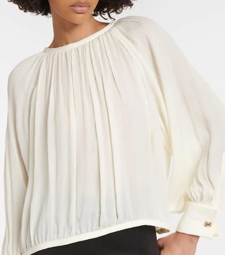 Max Mara Narvel silk crêpe top 7