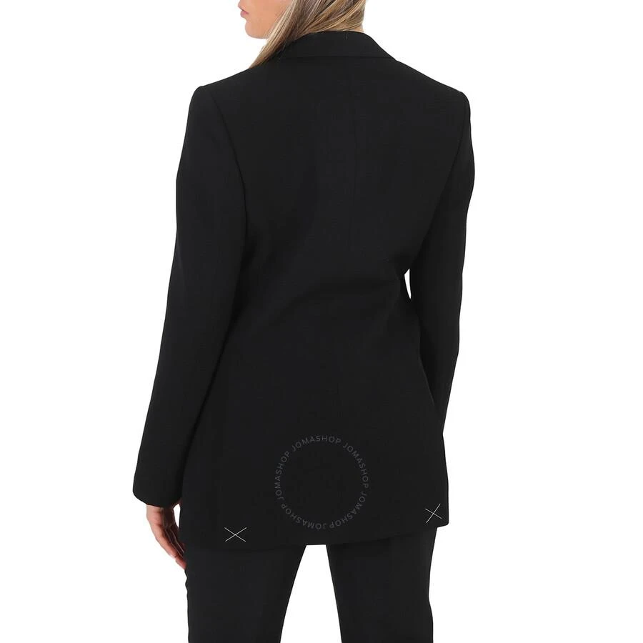 Burberry Ladies Black Tailored Single-Breasted Blazer Jacket 3