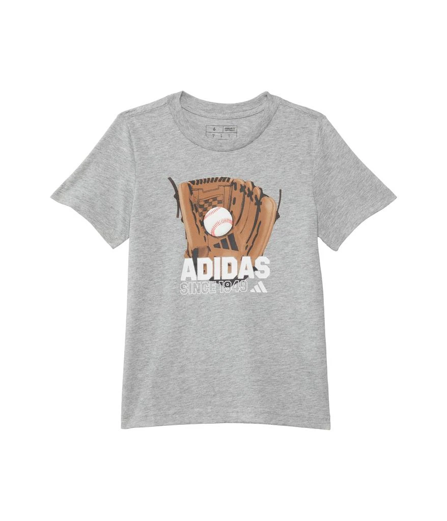 Adidas SS Bseball Glove Htr Tee(Toddler/Little Kid) 1