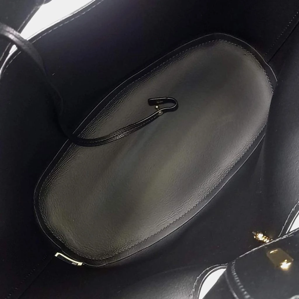 Chloé Chloe Black Leather Aby Tote Bag 6