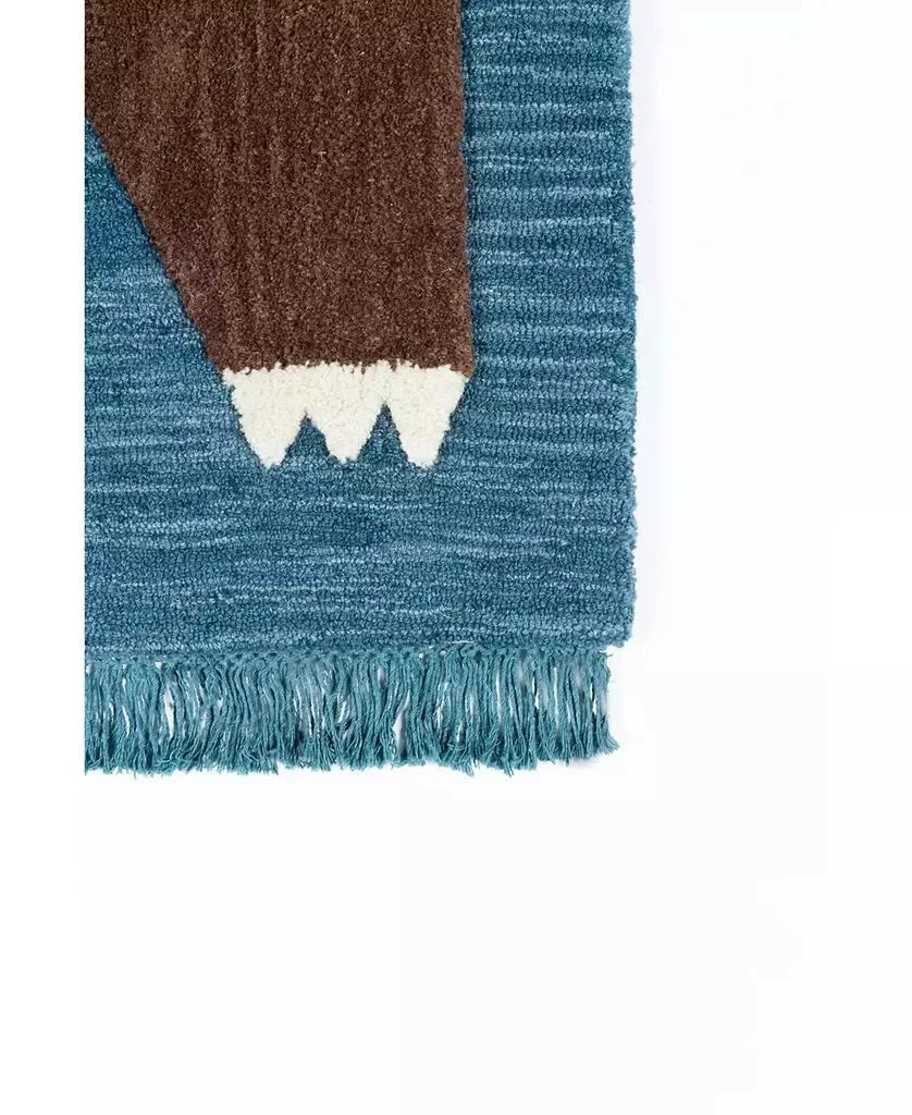 Momeni Atticus ATC-4 Navy 5' x 7' Area Rug 2
