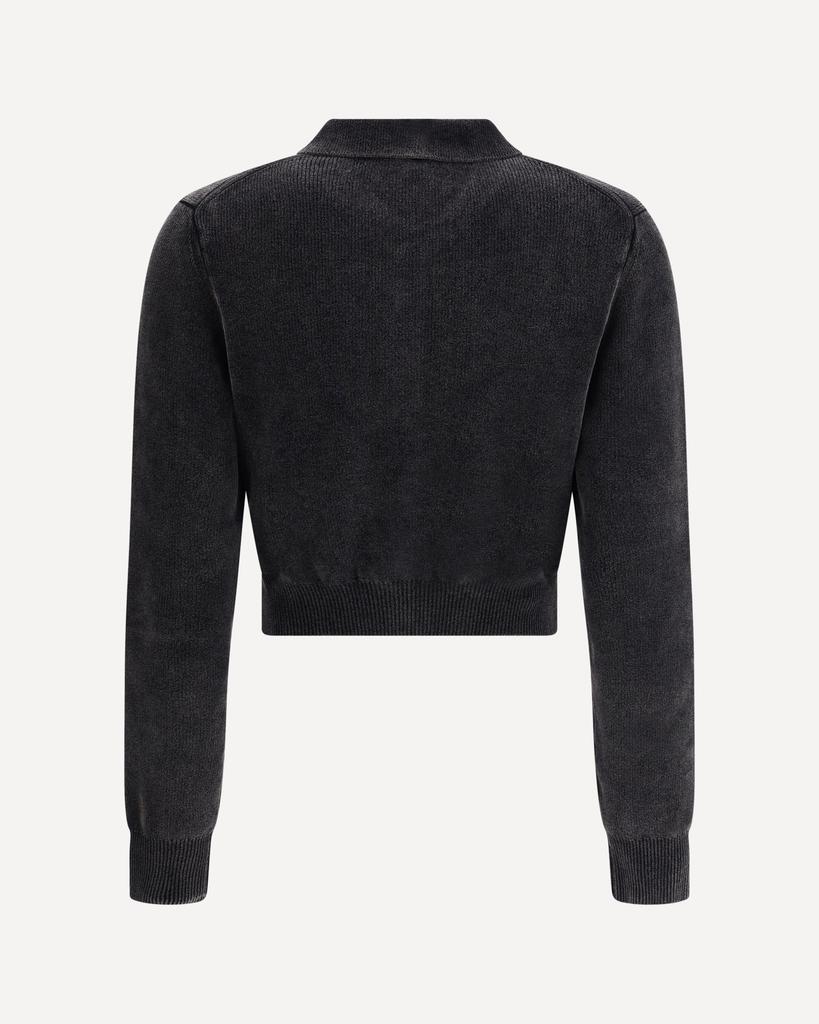 Alexander Wang Polo Cardigan crop