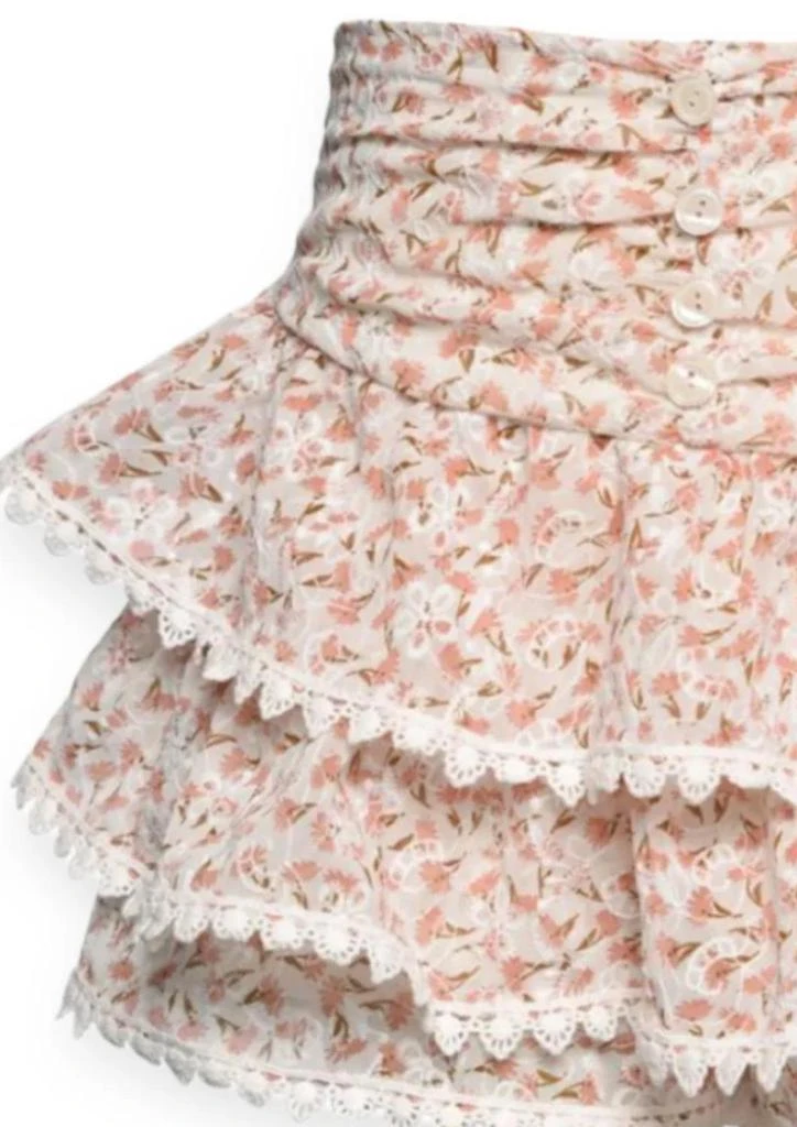 Hannah Banana Hannah Banana - Girl's Lace Trimmed Ruffle Skirt 2