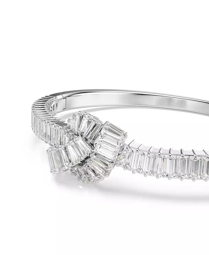 Swarovski Swaroski Matrix Rhodium Plated Bangle 5