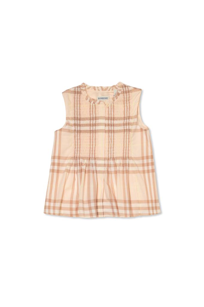 Burberry Children3y 98cm トップス 極美品 Burberry Little Boy's & Boy's Check Short-Sleeve Shirt