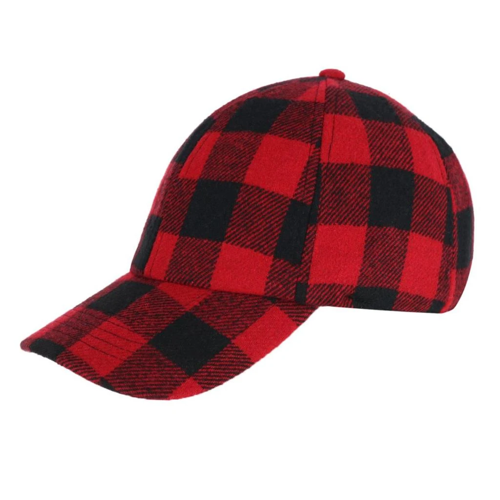 Epoch Hats Company Men's Sherpa Lined Wool Blend Earflap Baseball Cap 3