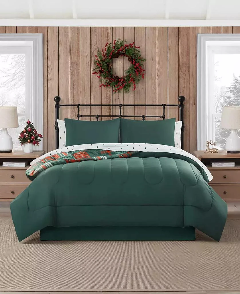 Mytex Holiday Patchwork 8-Pc. Comforter Set, Exclusively at Macy’s 10