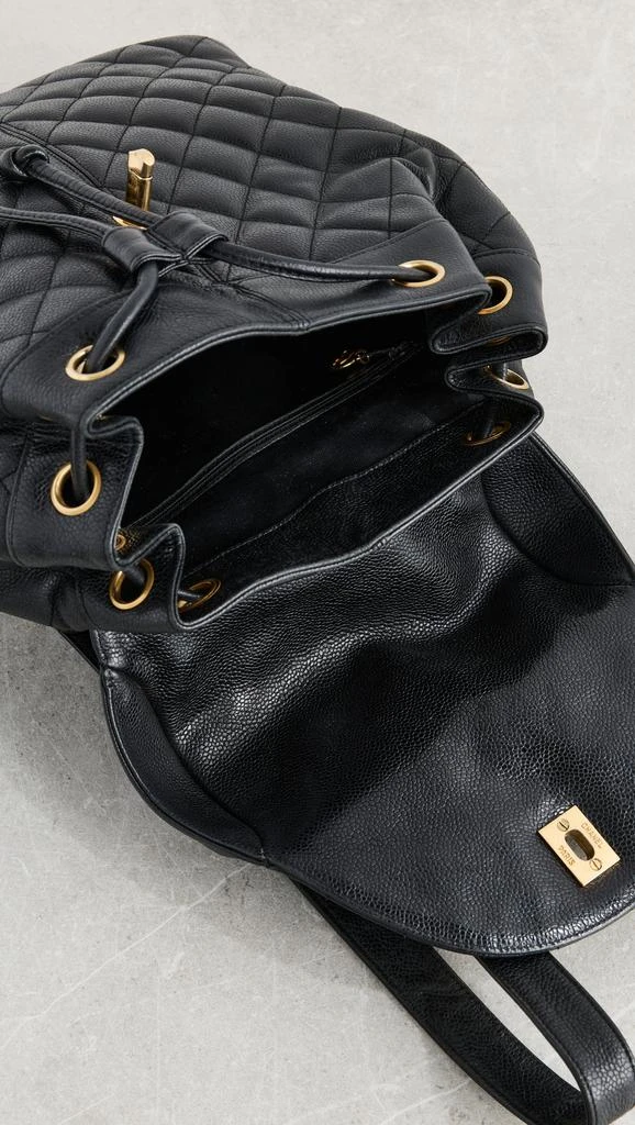 Shopbop Archive Chanel Caviar Drawstring Bag Backpack 5