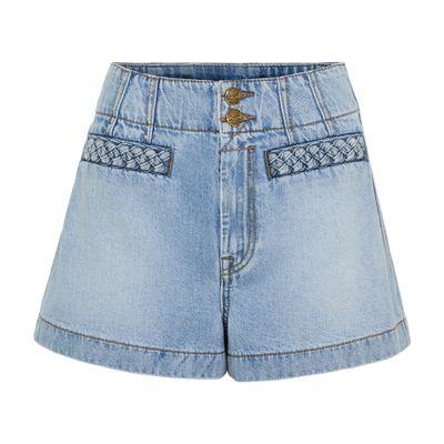 Zimmermann Lucky denim shorts