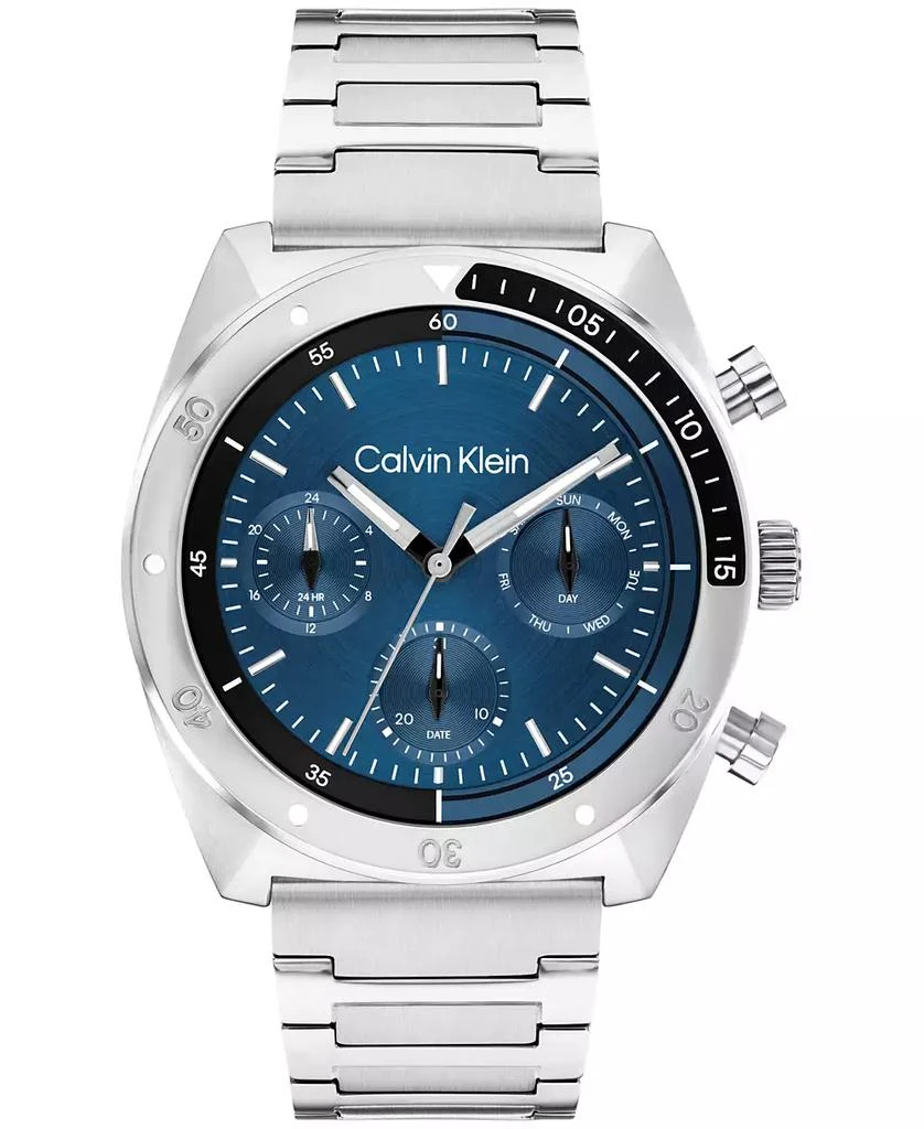 Calvin Klein Men's Flex Sliver Stainless Steel Bracelet Watch 42mm 1