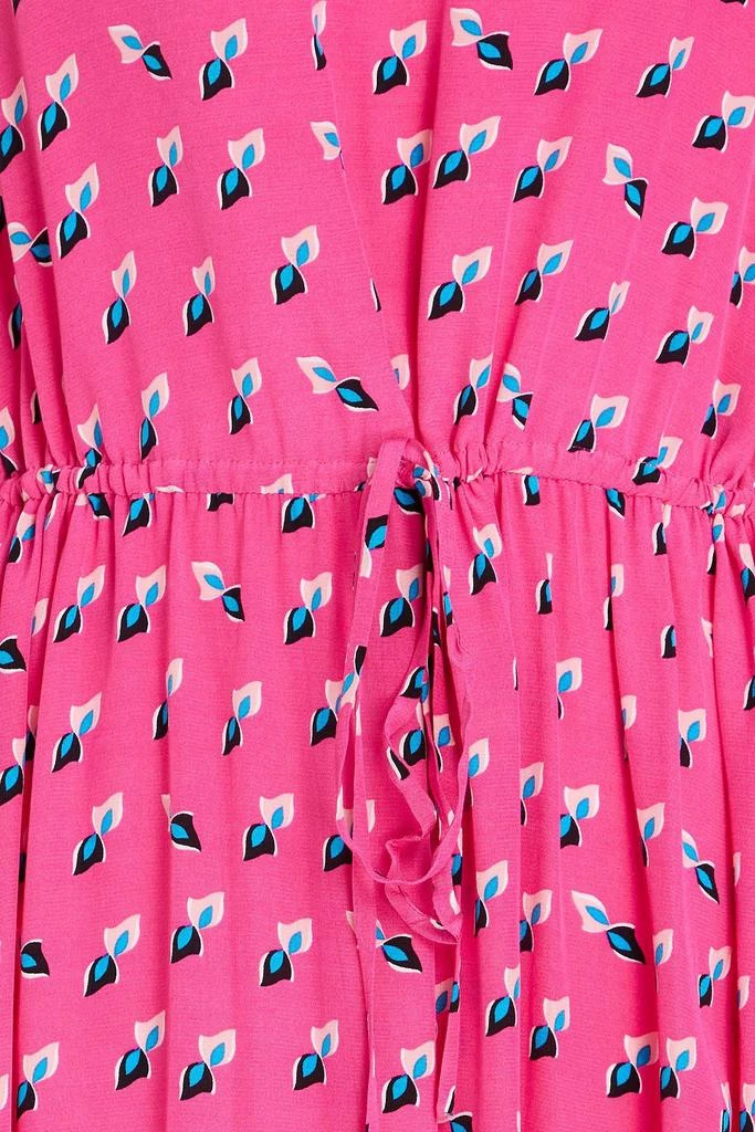 Diane von Furstenberg Sydney printed crepe de chine maxi dress 4