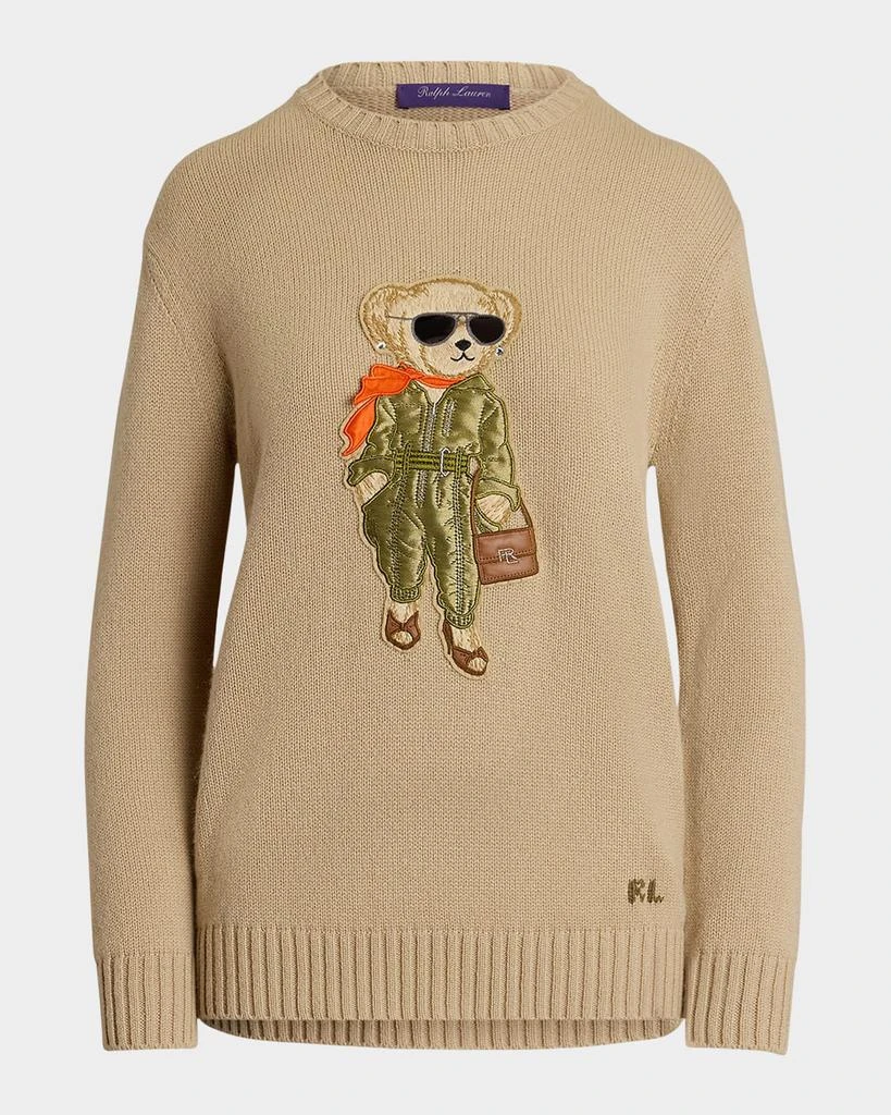 Ralph Lauren Aviator Polo Bear Cashmere Sweater 1